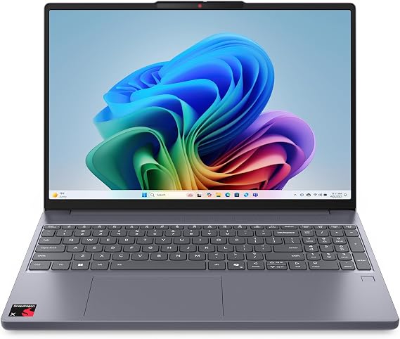 Lenovo IdeaPad Slim 3X - 2025 - Everyday AI Laptop - Copilot+ PC - 15.3" WUXGA Display - 16 GB Memory - 512 GB Storage - Snapdragon X - Luna Grey