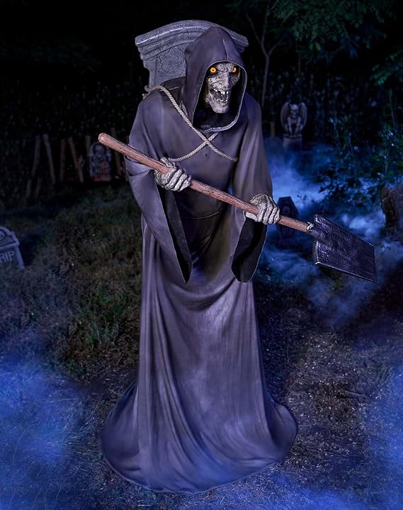 Spirit Halloween 5.7 Ft The Caretaker Animatronic, Multicolor