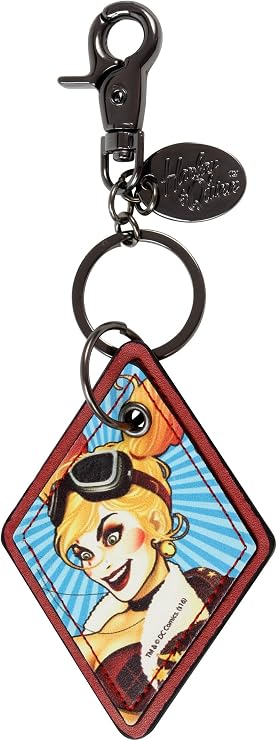 The Coop DC Comics Leather Keychain