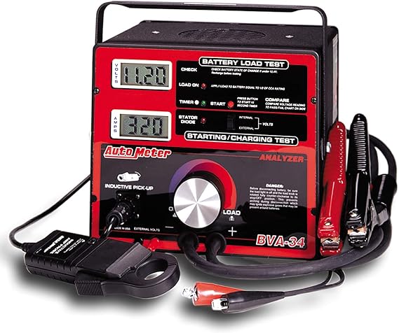 Auto Meter (BVA-34) 800 Amp Variable Load Battery/Electrical System Tester