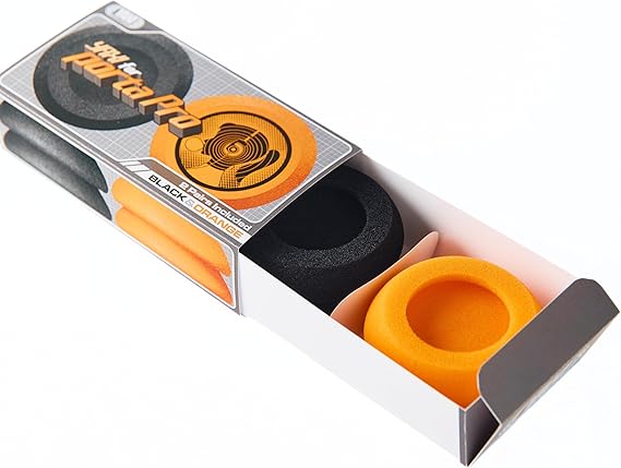 YAXI EARPADS for Koss PORTAPRO 2Pairs (Orange+Black)