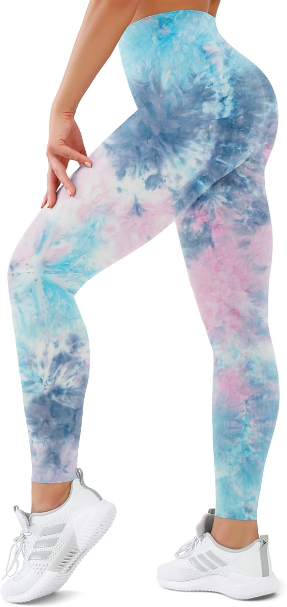 SUNCLOVE High Waisted Leggings for Women Tummy Control Buttery Soft Yoga Pants Womens Gym Workout Running Leggings