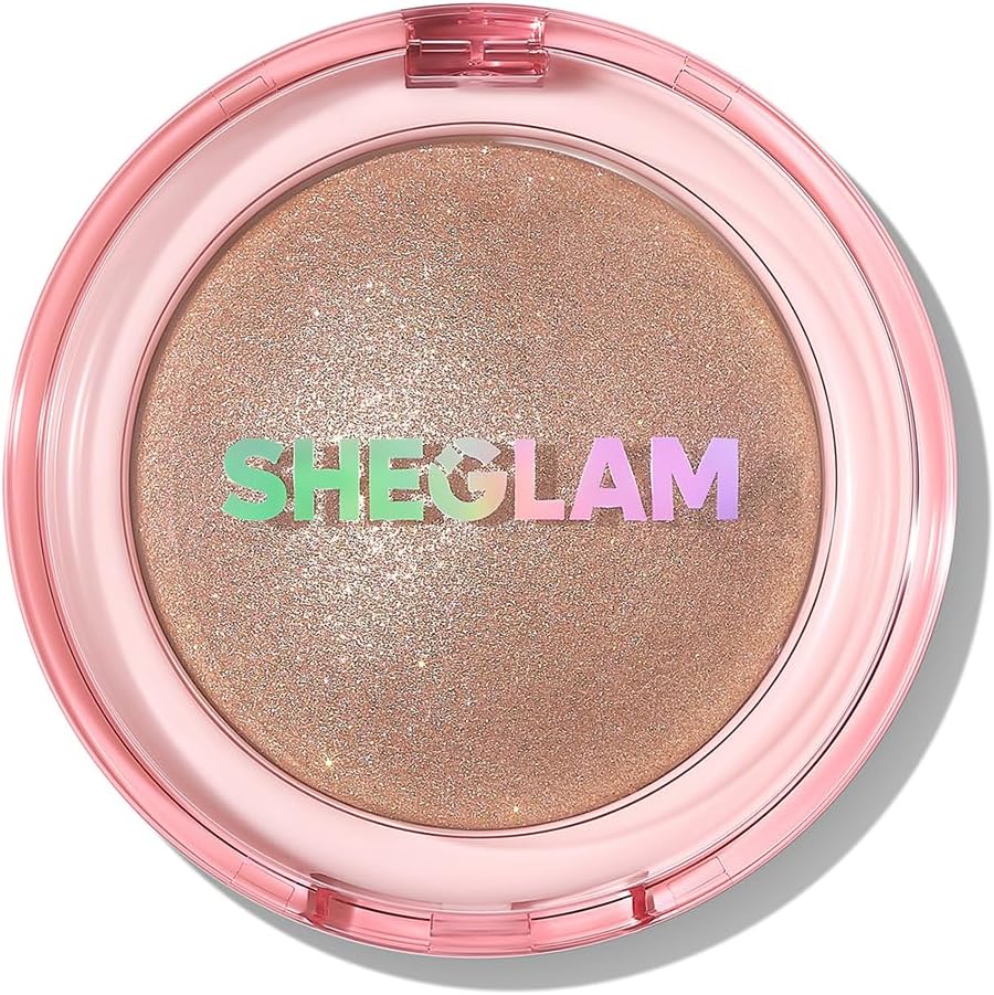 SHEGLAM Glowchi Bouncy Highlighter Mochi-like Formula Highlighter Long-lasting Shimmer Makeup-Custard