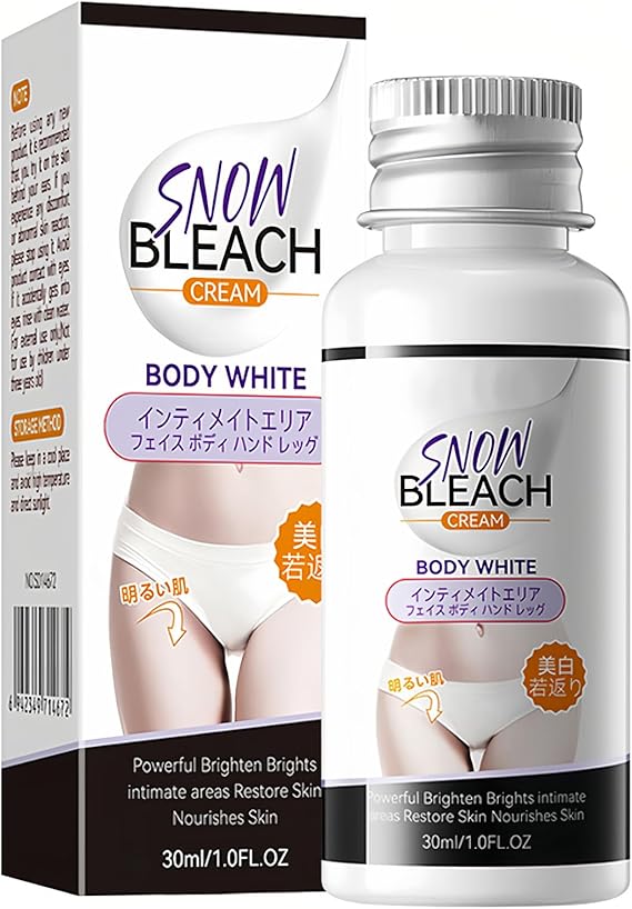Premium Skin Whitening & Bleaching Cream for Underarm, Body & Private Areas – Intimate Body Cream for Women, Lightening Lotion with Deep Hydration to Reduce Dullness & Dark