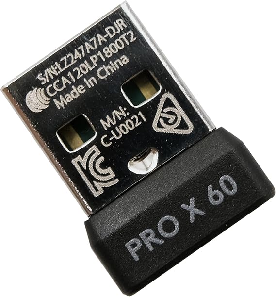 New USB Dongle Keyboard Receiver Adapter Replacement for Logitech G PRO X 60 Lightspeed Wireless Mechanical Gaming Keyboard