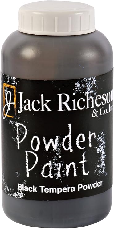 Jack Richeson 101508 Powder Paint 1# Black 62