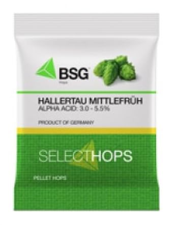 DE Hallertau Mittelfruh Hop Pellets - 1 oz.