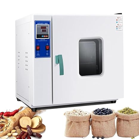 Laboratory Drying Oven, 16L & 43L Vacuum Dryings Oven with Stainless Steel Inner,Lab Ovens with Intelligent Controllable Instruments,Horizontal Electric Blast Drying Ovens for Laboratory(43L)