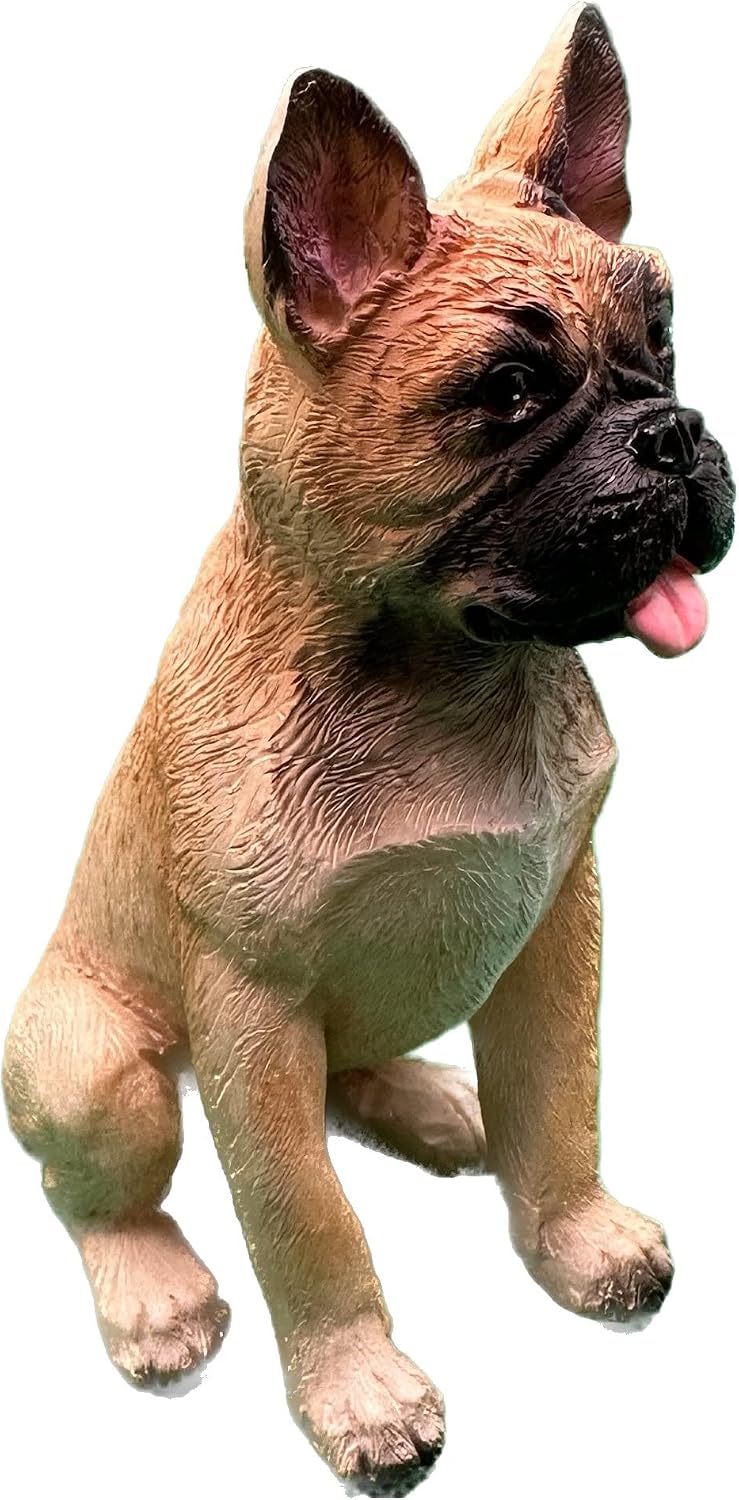 Sitting Dog Figurine Statue | Labrador Retriever | German Shepherd | Golden Retriever | French Bulldog | Rottweiler … French Bulldog Fawn