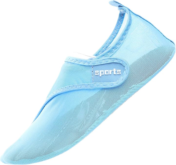 Men's Wading Shoes Outdoor Transparent Mesh Women's Yoga Shoes River Shoes Influence Casual Slip on Shoes Men