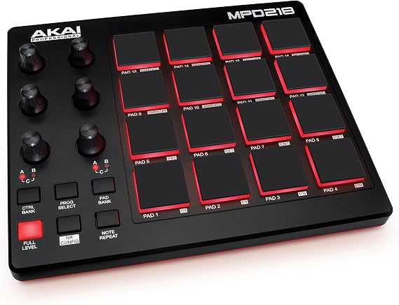 Akai Professional MPD218 USB MIDI Pad Kontrolör