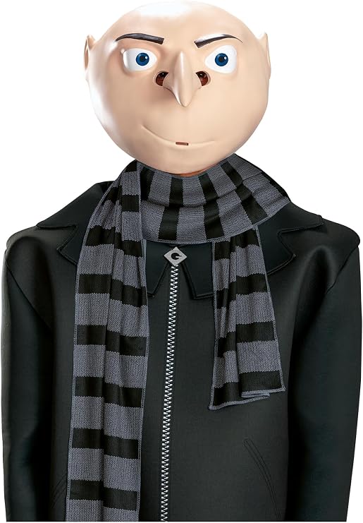 Disguise Gru Deluxe Adult Mask, One Size Adult