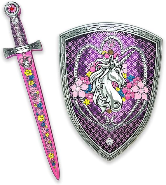 Liontouch - Unicorn Princess Sword & Shield Set For Girls - Age 3-6 Years
