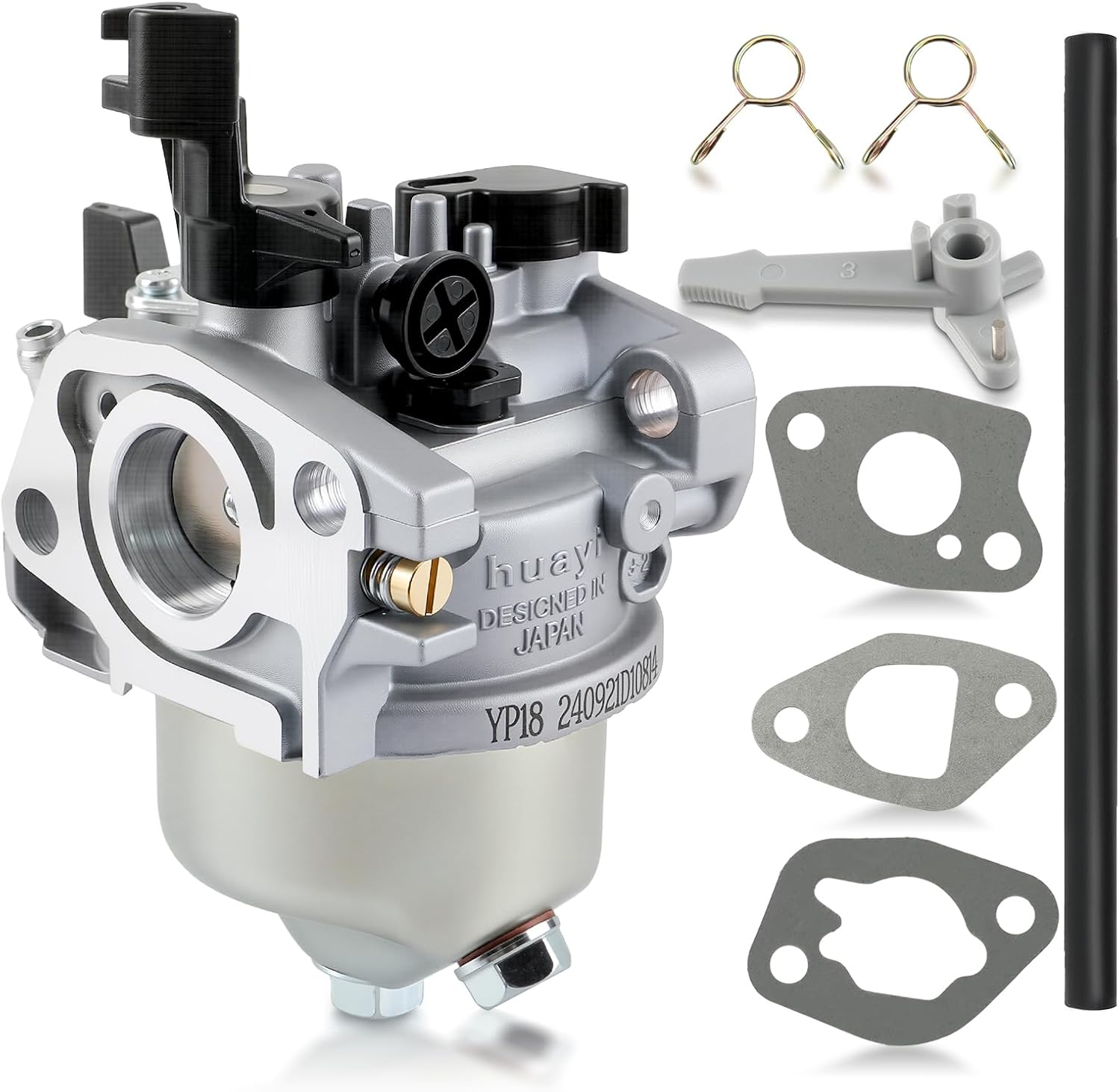 Huayi Carburetor Carb Fit for Powerhorse 750143 3100PSI 2.5GPM 212CC Pressure Waher