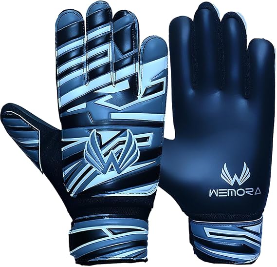 Soccer Goalie Gloves for Kids Youth Junior Boys 4mm Anti Slip Strong Grips Palm Football Goalkeeper Gloves