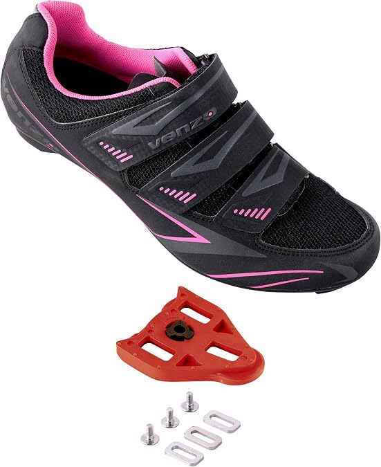 Venzo Bicycle Men's Road Cycling Riding Shoes - 3