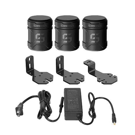 SIMSONN Racing Simulator Pedals Vibration Motor Module Haptic Pedals Reactor (3PCS vam set)