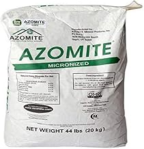44 Pounds of Azomite by The Seed Supply - Natural Trace Mineral Powder - 67 Essential Minerals - Bulk Fertilizer Powder - Be Green and Grow Your Own Food
