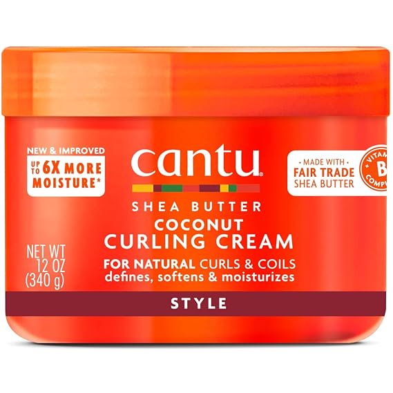 Cantu Shea Butter, Coconut Curling Cream, 12 oz (340 g)