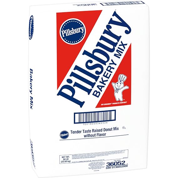 Pillsbury Yeast-Raised Tender Taste Plain Donut Mix