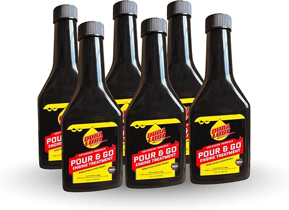 Dura Lube Just Pour & Go Engine Treatment for Gas and Diesel | 12 oz., 6-Pack
