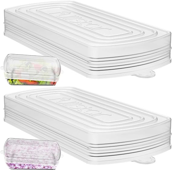 Fullstar Silicone Stretch Lids for Fullstar Choppers & Mandoline Slicers