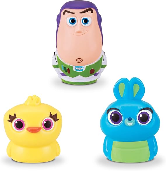 Toy Story Disney Pixar 4 Finger Puppets - 3 Pack - Buzz Lightyear, Bunny, Ducky