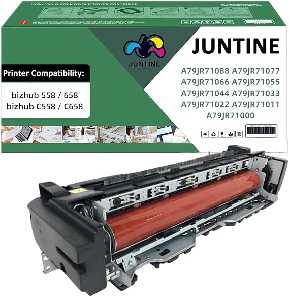 558 C558 658 C658 Fuser Unit Replacement for Konica Minolta A79JR71088 A79JR71077 A79JR71066 A79JR71055 A79JR71044 A79JR71033 A79JR71000 Used with bizhub 558 C558 658 C658 (110V-250K)