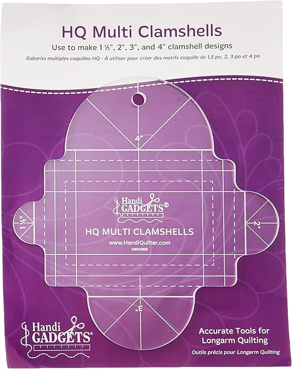 Multi Clamshell Ruler
