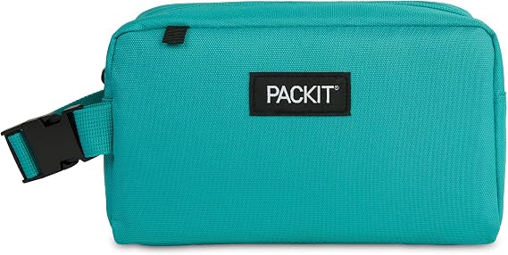 PackIt Freezable Snack Box, Teal