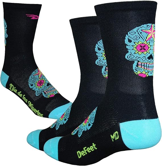 Defeet - Aireator 5" - D-Logo - Cycling, Running, Everyday Socks