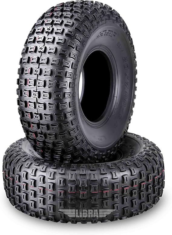 WANDA (2) 20x7-8 for 93-17 Honda TRX 90 90X ATV Front Tire Set of 4PR