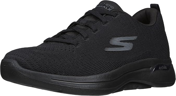 Skechers Men's Gowalk Arch Fit-Athletic Workout Walking Shoe with Air Cooled Foam, Black, 8.5 X-Wide