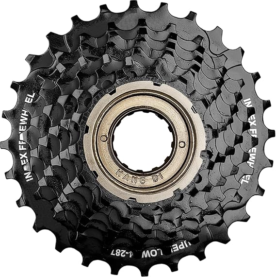 Bike Freewheel 7/8 Speed Tourney Screw On Multiple Bicycle Freewheel for Mountain Bike Folding Bike