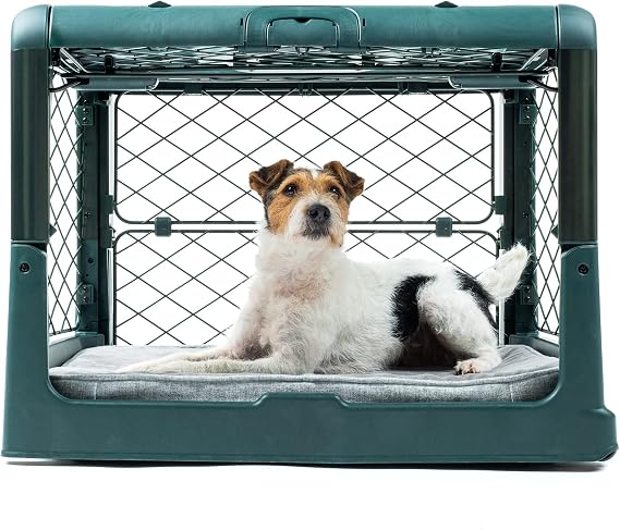 Diggs Revol Portable Dog Crate, Collapsible, Durable, Removable, 12.7mm Gap, Suitable for Small Dogs and Puppies