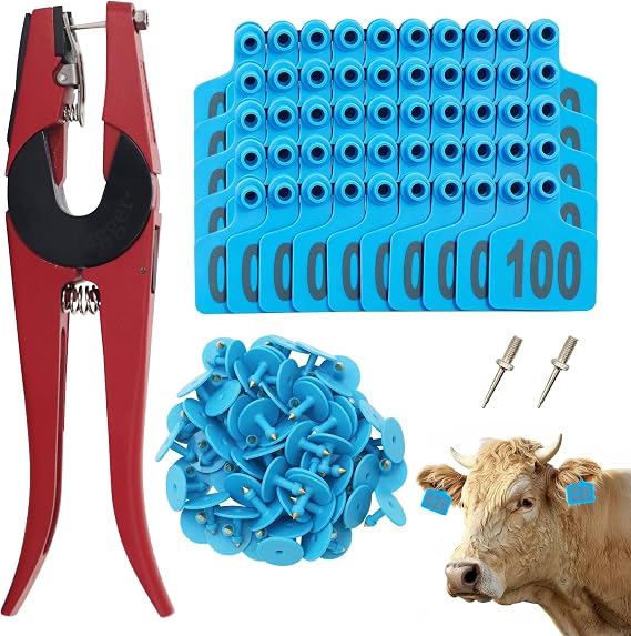 Cattle Ear Tags (Blue)