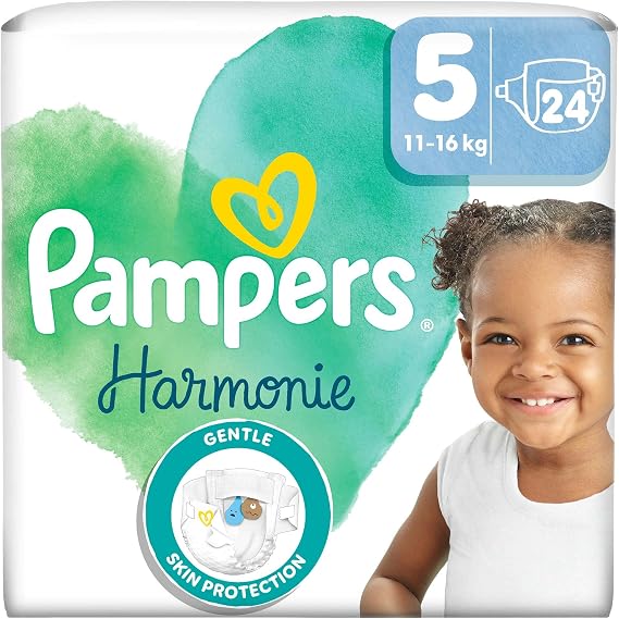 Pampers Prima Harmonie Bebek Bezi İkiz Paket 5 Beden 24 Adet