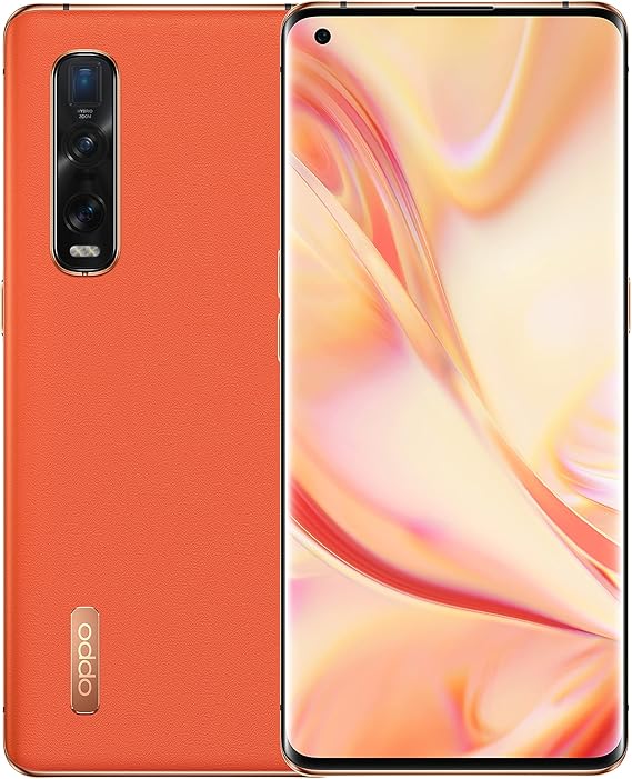 OPPO FIND X2 PRO 5G CPH2025 Global ROM EU/UK 12GB + 512GB - Orange Leather