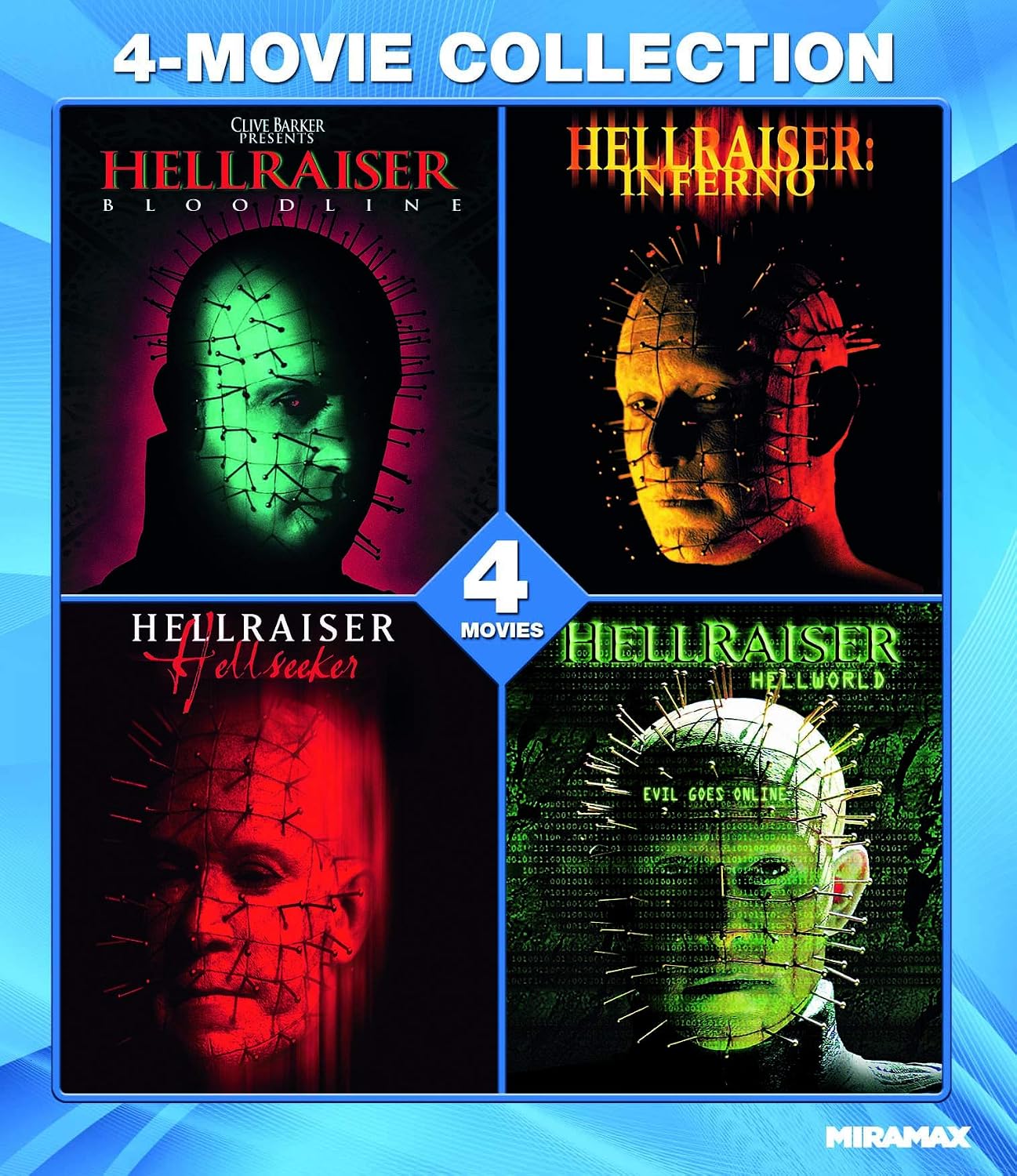 Hellraiser: 4-Movie Collection Blu-ray