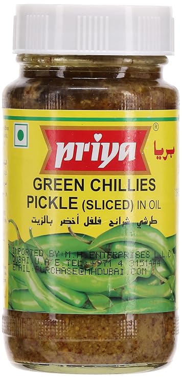 Priya Green Chilly Pickle 300g