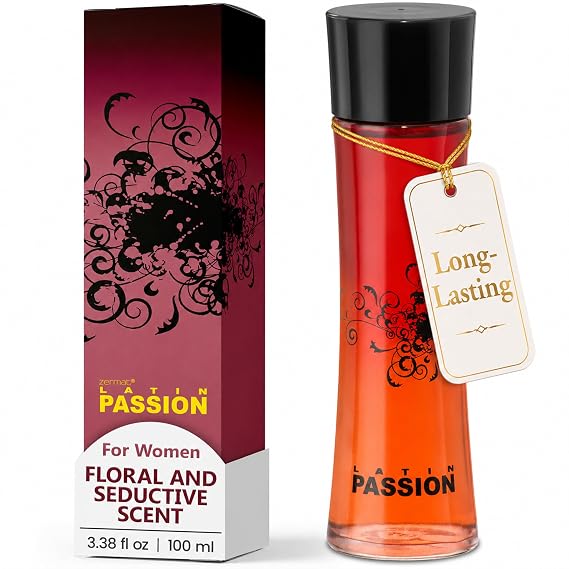 Zermat Latin Passion, Fragrance for Women, W/Pheromones by Niurka Markos, Warm - Fruity Scent 3.38 Fl. Oz