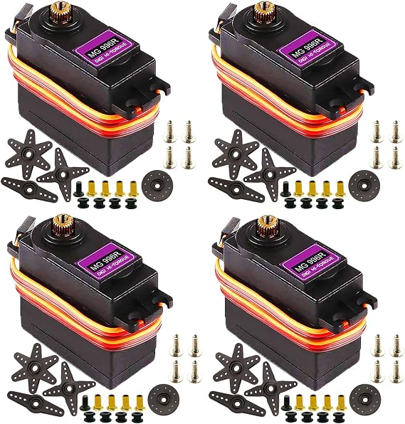 MG996R Digital Servo Motor 4Pack 55g Metal Gear