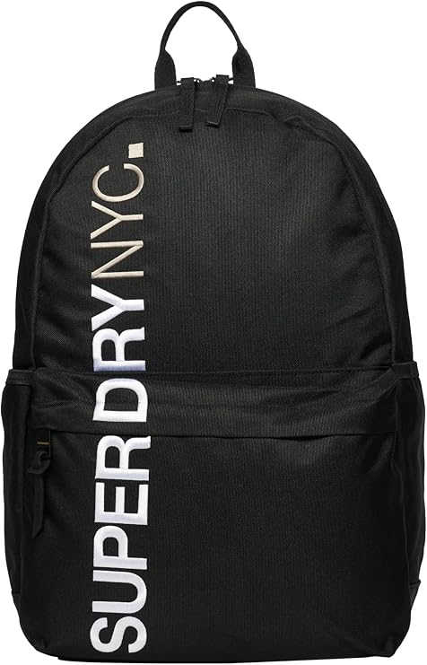Superdry Men's NYC 18L Montana Backpack, Black, One Size