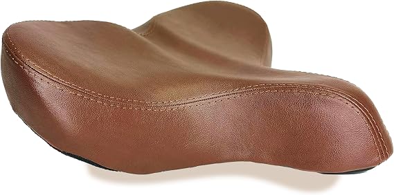 sixthreezero Bike Seat, Comfortable Bicycle Saddle Extra Large Wide Super Duper Max Cushion Comfort Seat for Men and Women