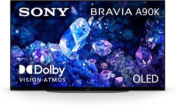 Sony 42 Inch A90K BRAVIA XR 4K HDR TV OLED Smart Google TV (XR-42A90K)