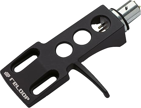 Reloop Headshell for 1/2-Inch Pick-Up Systems, Black (HEADSHELL-BLACK)