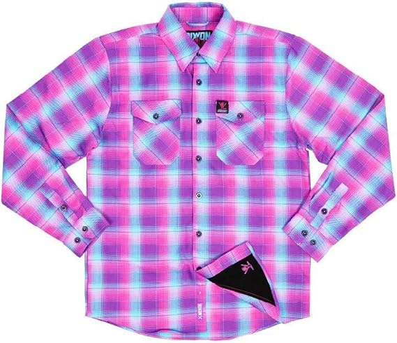 SHREDDY Flannel X Dixxon V6, Mens Shirt (Small) Multi