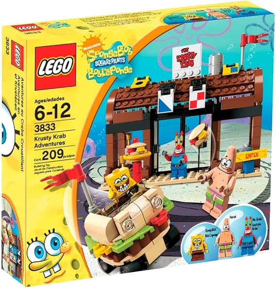 SpongeBob SquarePants LEGO Krusty Krab Adventures 3833