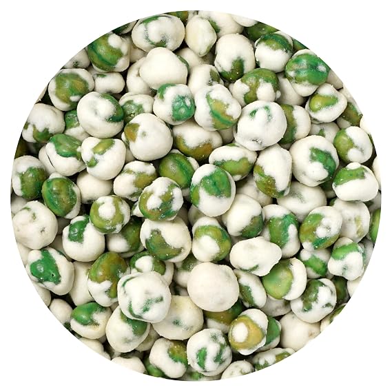 Wasabi Peas, 1 Pound Bag, The Hampton Popcorn & Candy Company