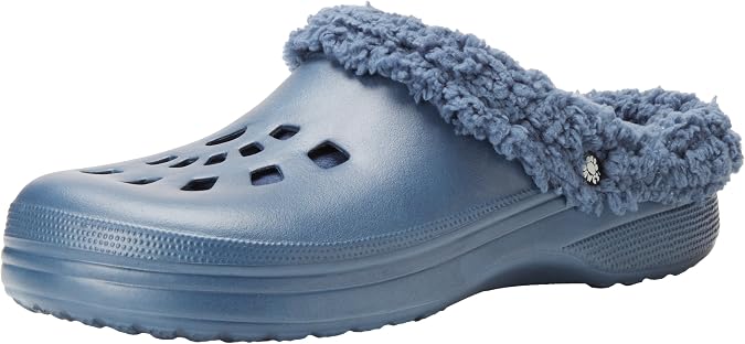 Dawgs Men's Fleece Dawgs Indoor Outdoor Fluffy Clogs Slippers